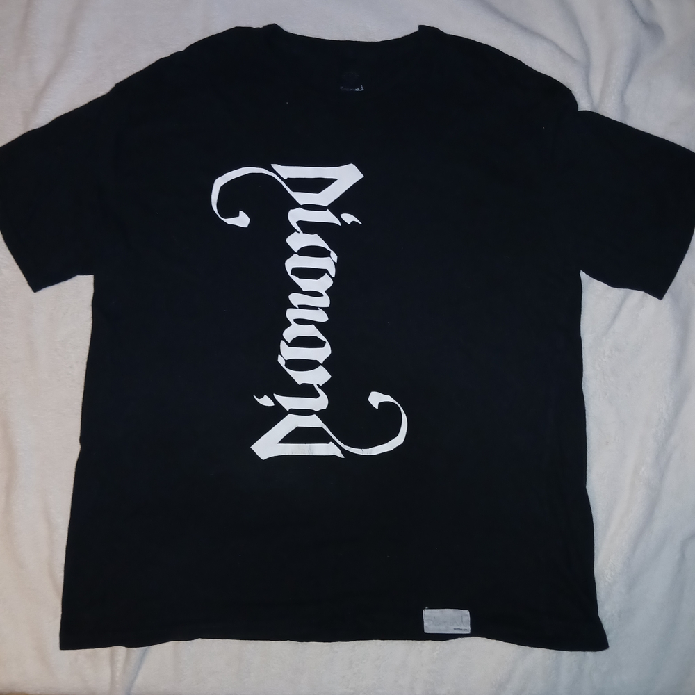 Diamond Supply Co. Black Tee with White Logo
